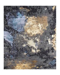 Tepih Elite Charcoal Blue Gold 170x240 cm
