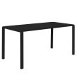 Vrtni stol Vondel 168,5x87 cm Black