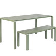Vrtni stol Vondel 168,5x87 cm Green