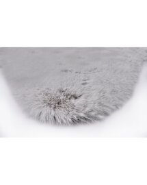 Preproga Fur Bamby Star Light Grey 120x120cm