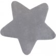 Tepih Fur Bamby Star Light Grey 120x120cm