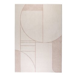Tepih Bliss 160x230 cm Natural/Pink
