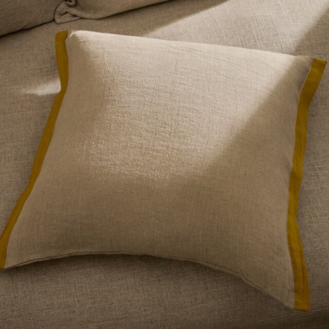 Navlaka za jastuk Suerta Beige/Mustard 45x45 cm