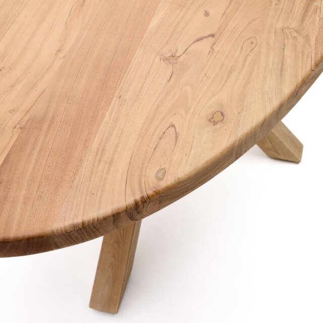 Stol Argo Oval Acacia Wood Ø 200-100 cm