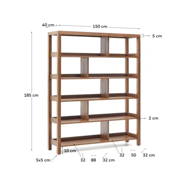 Polica Sashi Teak