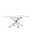 Stol Argo White Moss/ Silver 160 x 90 cm