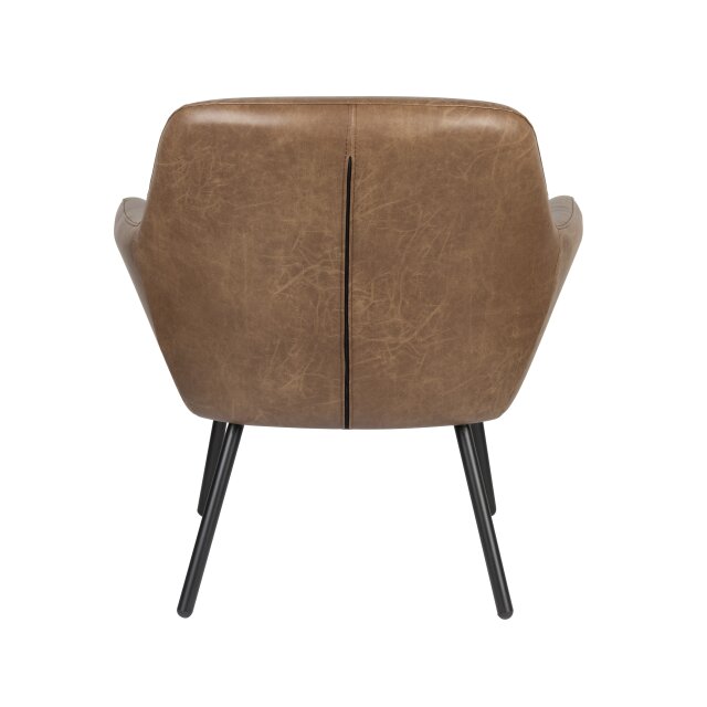 Lounge fotelja Dude Vintage Brown