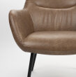 Lounge fotelja Dude Vintage Brown