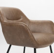 Lounge fotelja Dude Vintage Brown