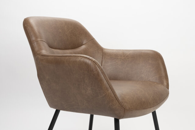 Lounge fotelja Dude Vintage Brown