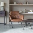 Lounge fotelja Dude Vintage Brown