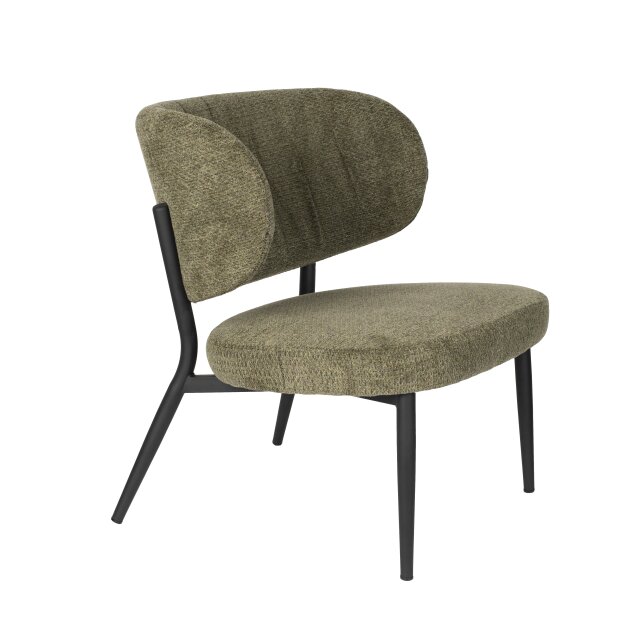 Lounge fotelja Sanne Green Grey