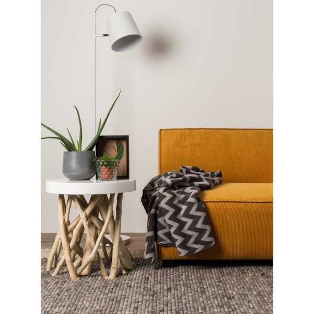 Podna lampa Buckle Head White