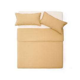 Set navlaka za poplun i jastuke Sifinia Mustard 180 cm