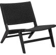 Lounge stolica Carson Black