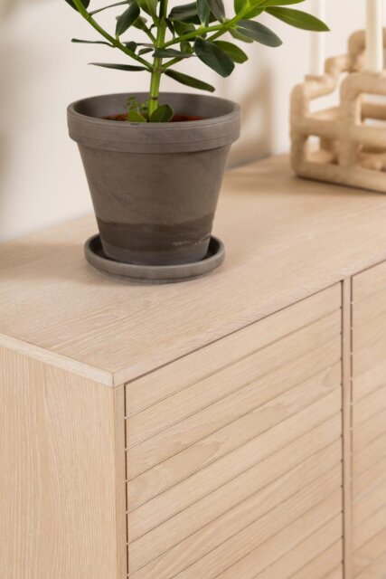 Komoda Linley L White Oiled Oak