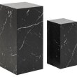 Pomoćni stolić Dice Marquina Black, set od 2