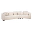 Sofa Lusso Beige Chenile, četverosjed