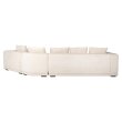 Sofa Lusso Beige Chenile, četverosjed