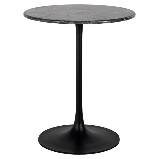 BIstro stol Carlten Black Ø65 cm