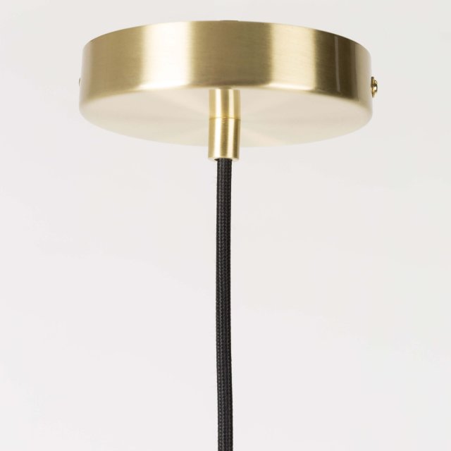 Stropna lampa Gringo Flat Brass