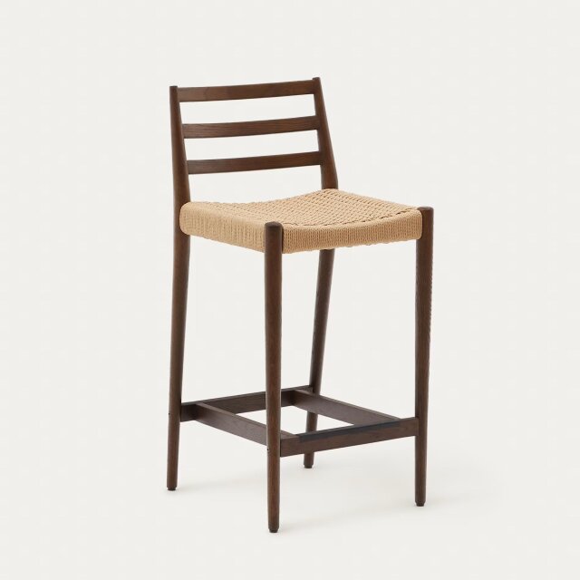 Barska stolica s naslonom Analy Brown