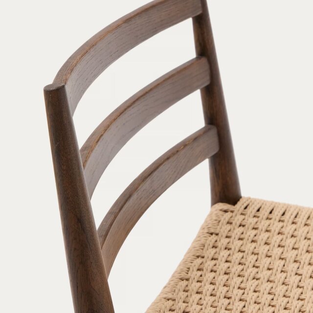 Barska stolica s naslonom Analy Brown