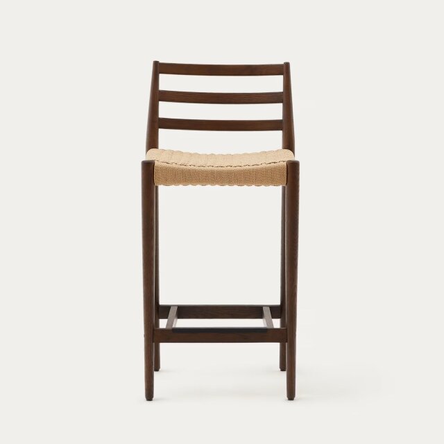 Barska stolica s naslonom Analy Brown
