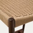 Barska stolica s naslonom Analy Brown