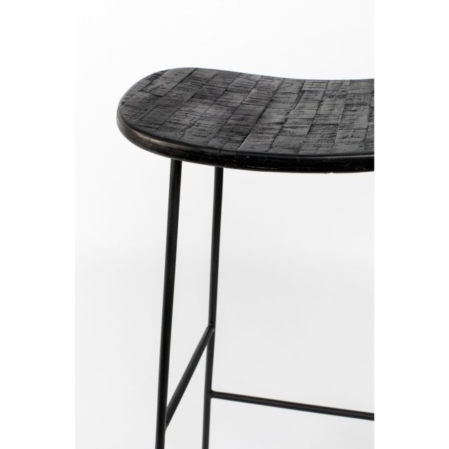 Barski stol Tangle Black