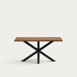 Stol Argo Oak/Black 160x90 cm