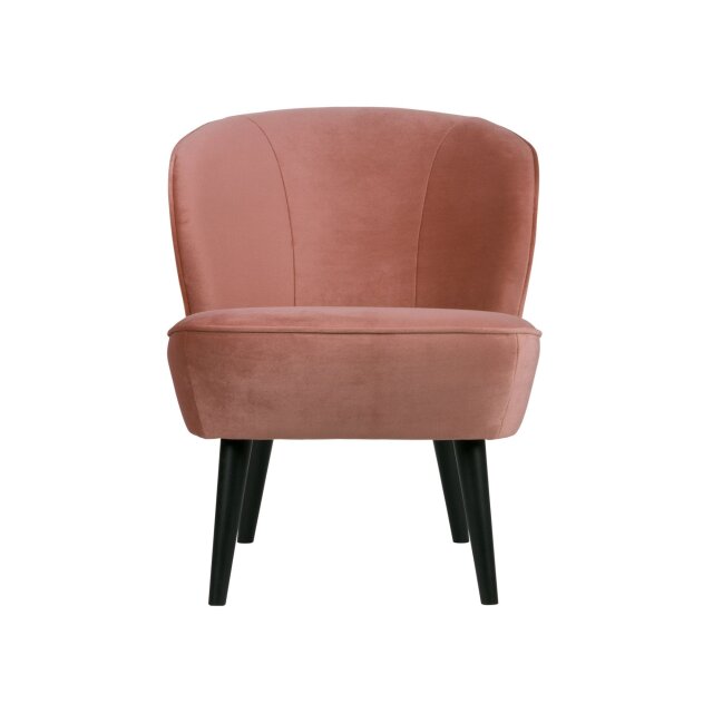 Fotelja Sara Velvet Pink