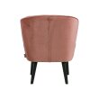 Fotelja Sara Velvet Pink