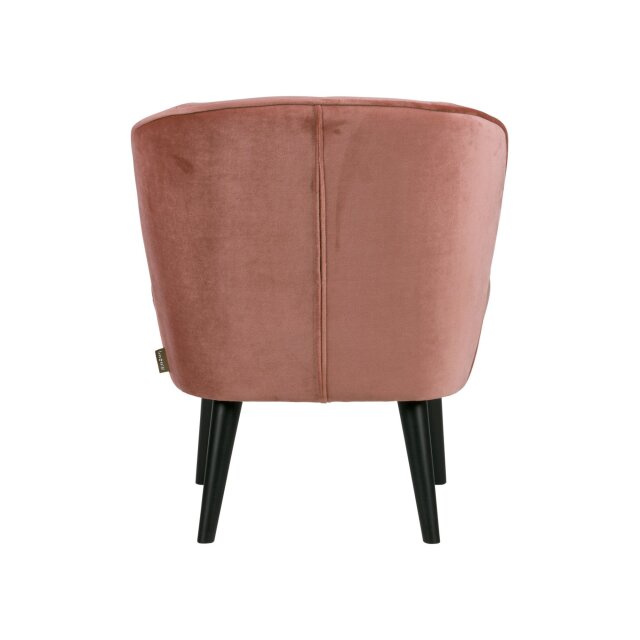 Fotelja Sara Velvet Pink