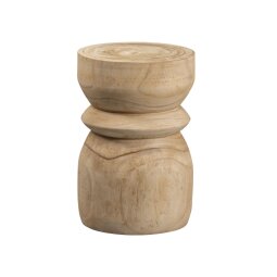 Tabure Bikkel Natural 40xØ28 cm