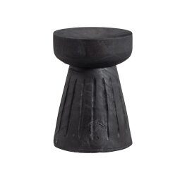 Tabure Borre Black 40xØ28 cm