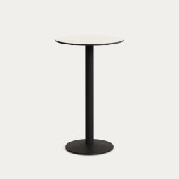 Barski stol Esilda Black and White Ø 60 cm