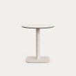 Barski stol Dina White Ø 68 cm