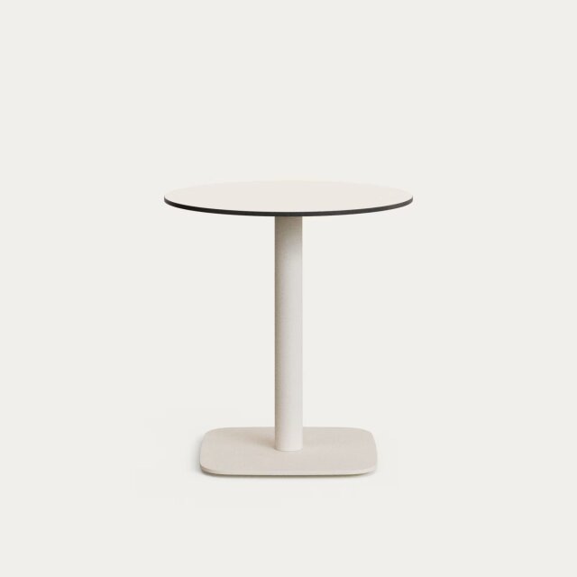 Barski stol Dina White Ø 68 cm