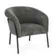 Fotelja Camila Dark Grey