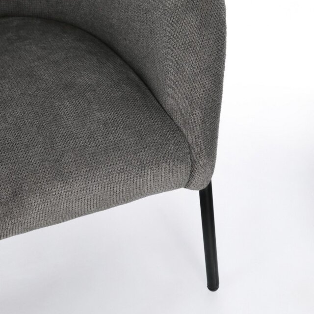 Fotelja Camila Dark Grey