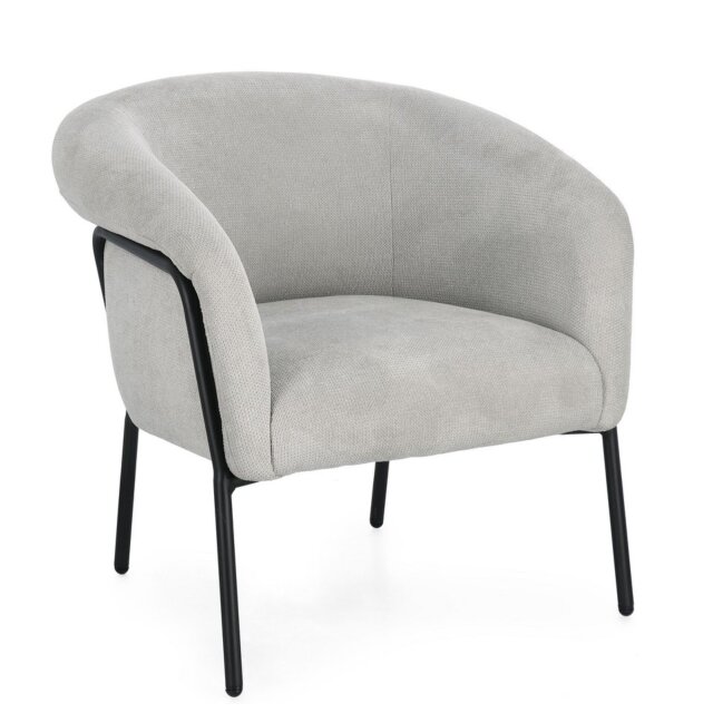 Fotelja Camila Light Grey