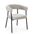 Blagavaonska stolica Giaele Black Taupe