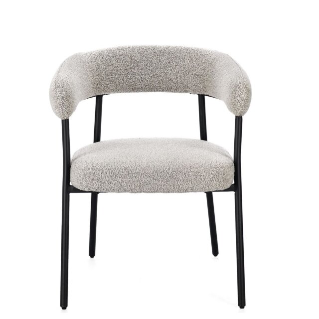 Blagavaonska stolica Giaele Black Taupe