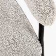 Blagavaonska stolica Giaele Black Taupe