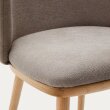 Blagovaonska stolica Ciselia Brown Chenille