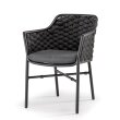 Fotelja Panama Dark Grey