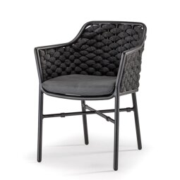 Fotelja Panama Dark Grey