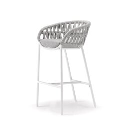 Barska stolica Tahiti Light Grey