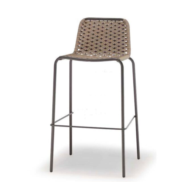 Barska stolica Cannes Antracite Beige